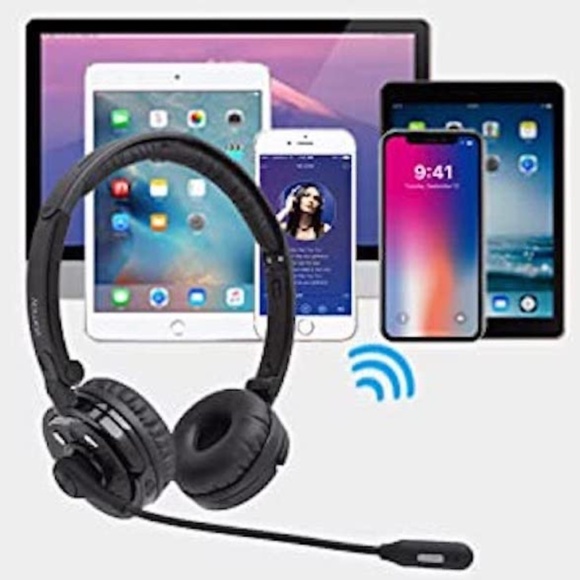 YAMAY M20 Bluetooth Headphones Bluetooth Headphones with Microphone, - Picture 9 of 13